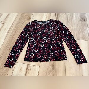 Style&Co. Petite Endlessly Artsy Top